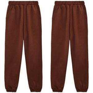 [Zara] Brown Jogger Sweatpants Size Medium